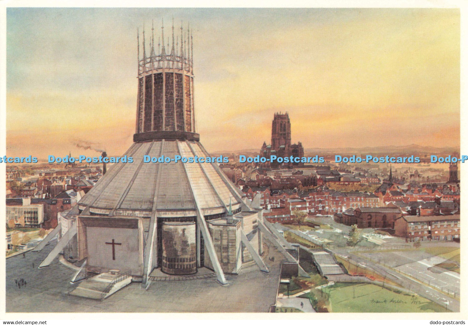 D247332 Liverpool The Metropolitan Cathedral Liverpool 84 International Garden F