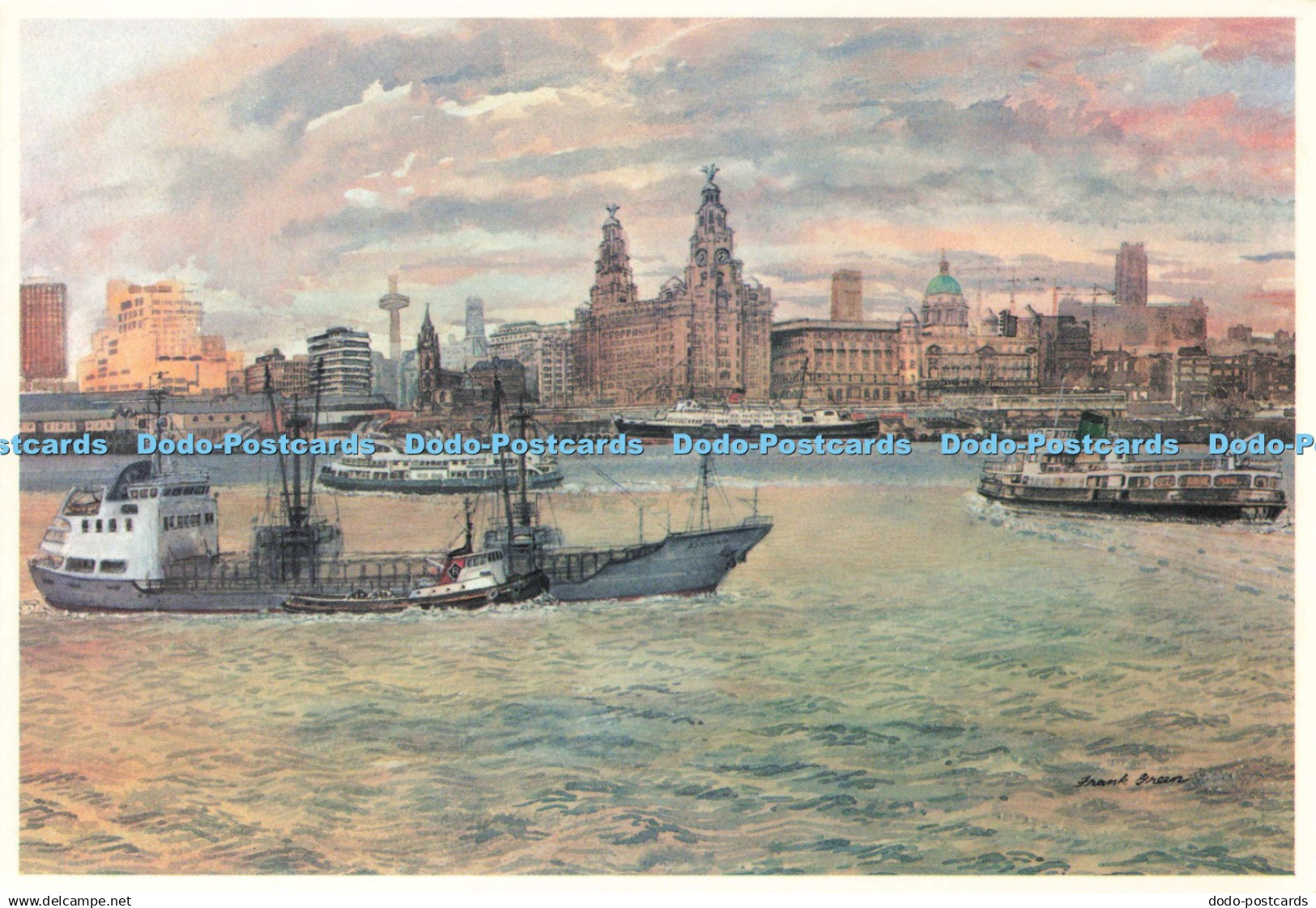 D247335 Liverpool The Pier Head and Riverfront Liverpool 84 International Garden