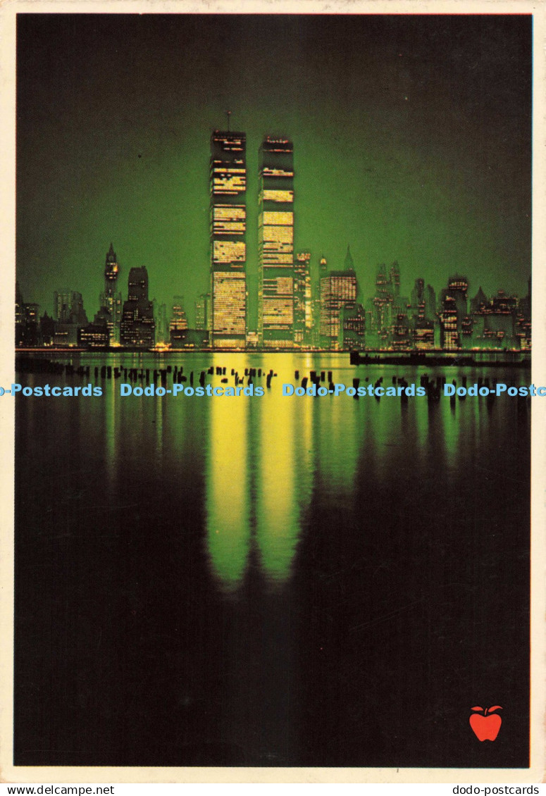 D248850 World Trade Center Manhattan Post Card Co Apple Prints 1981