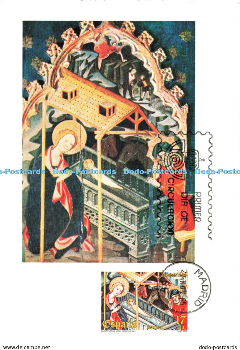 D249378 Madrid Barcelona La Natividad Vich