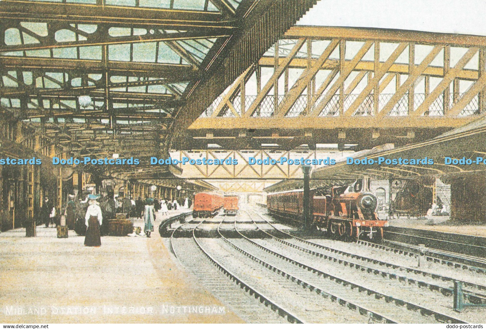 D250153 Nottingham Midland Station Interior Nottingham County Council Leisure Se
