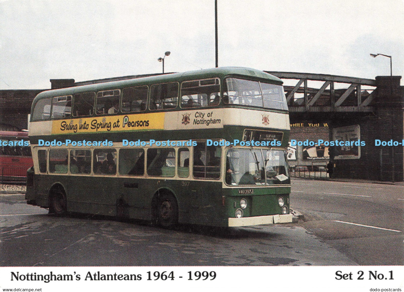 D250335 Nottingham Atlanteans 1964 Set 2 No 1 Nottingham City Transport