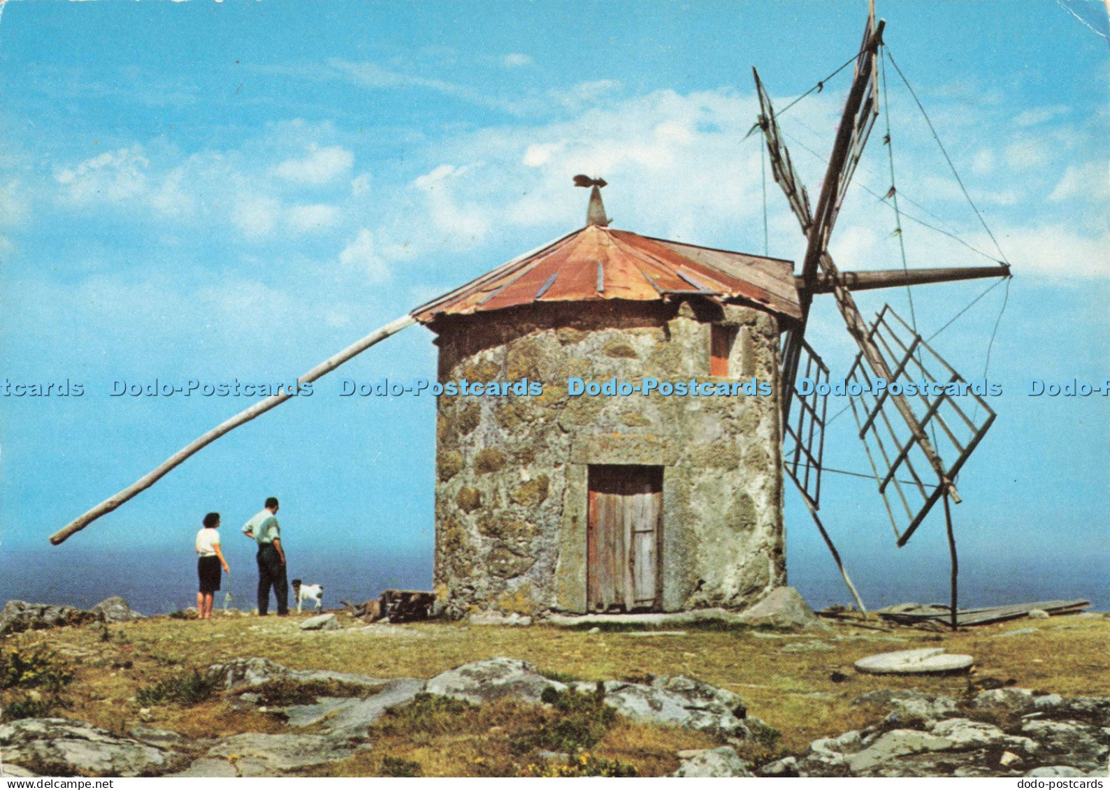 D250525 Portugal Viana do Castelo Old Mill at Montedor Lusocolor
