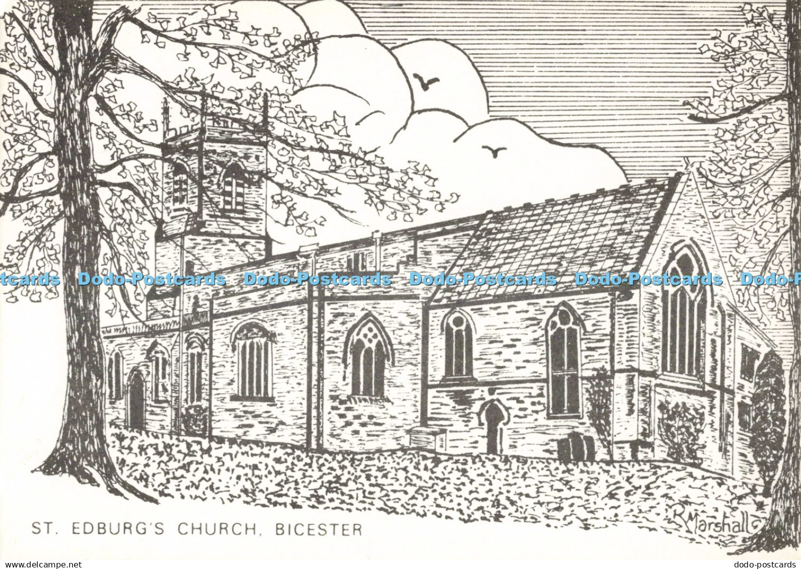 D250701 Bicester St Edburg Church R Marshall