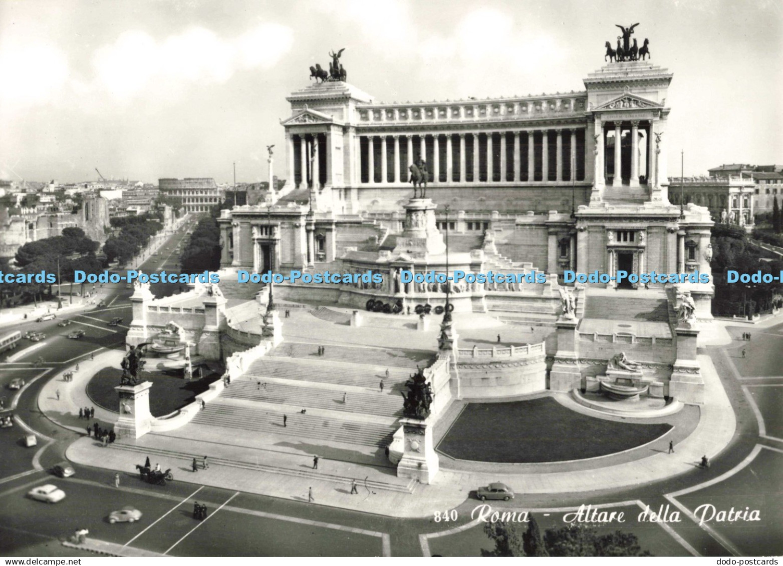 D251403 Roma Altare della Patria Victor Emanuel II Denkmal RP