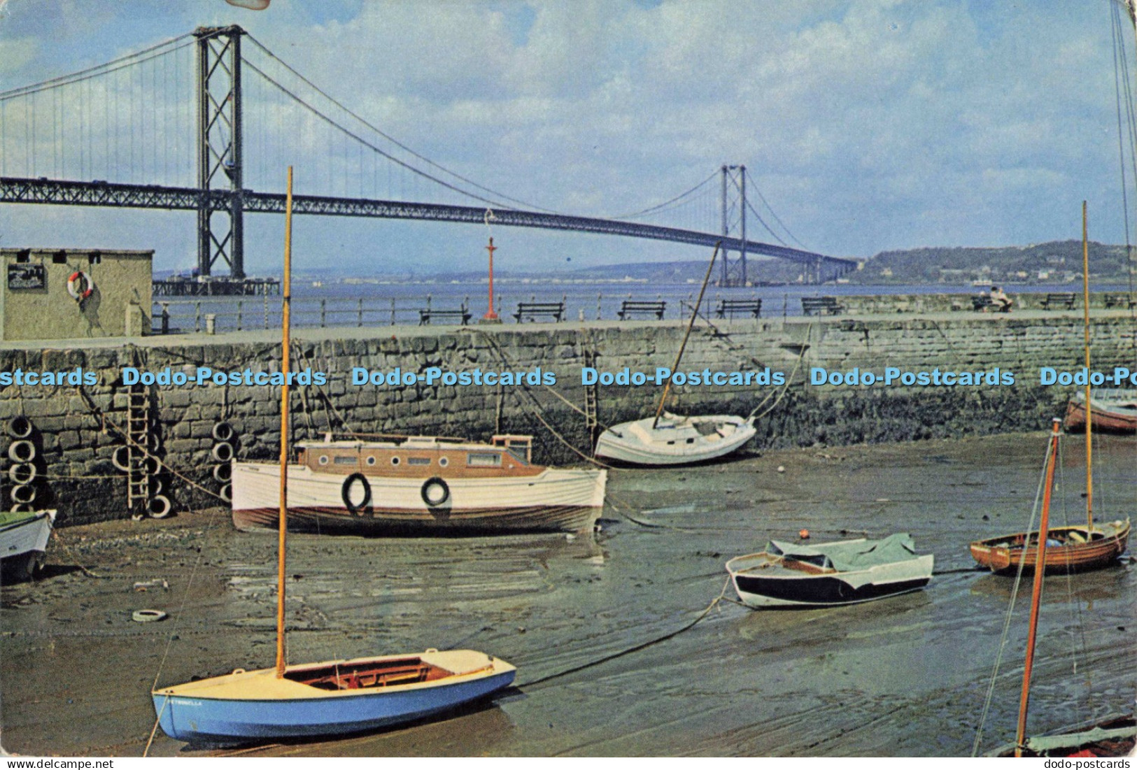 D252704 West Lothian The Forth Bridge From South Queensferry J Arthur Dixon