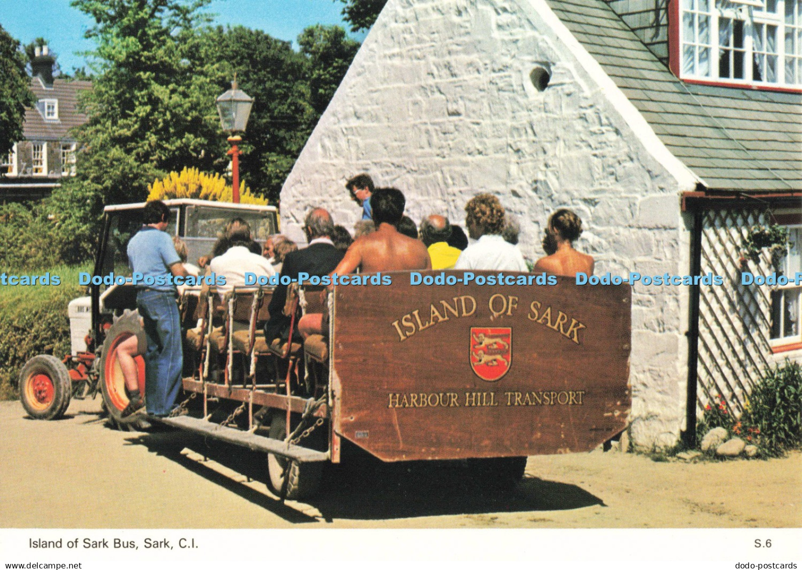 D252772 C I Island of Sark Bus Sark E T W Dennis