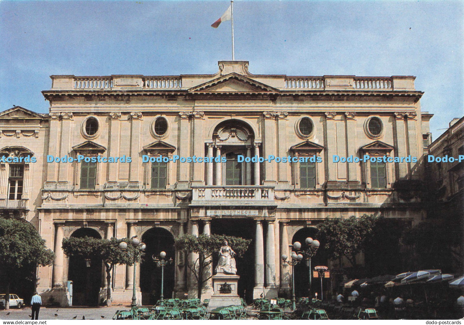 D254248 Malta National Library of Malta Perfecta Advertising