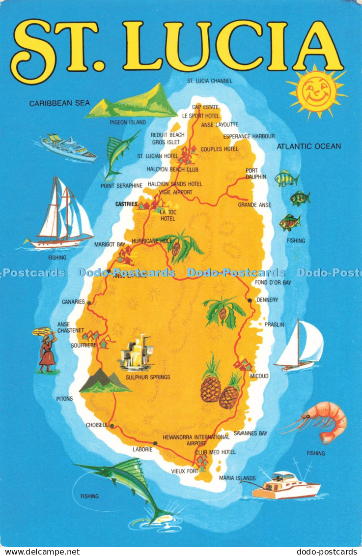 D254419 St Lucia Noah Arkade H S Crocker