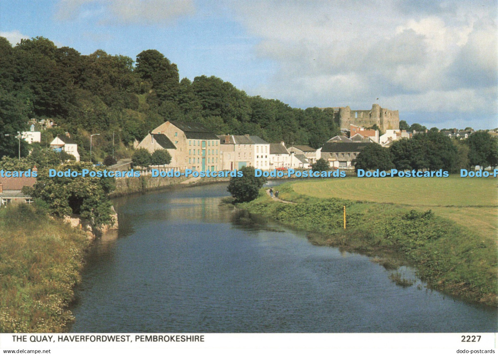D256841 Pembrokeshire The Quay Haverfordwest Pembrokeshire Eye Postcards