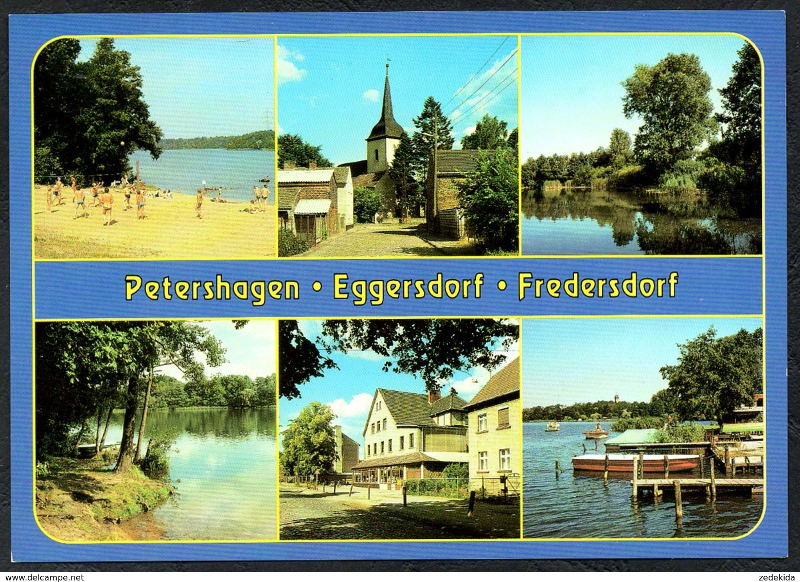 D2578 - TOP Petershagen Eggersdorf Fredersdorf - Bild und Heimat Reichenbach - Qualitätskarte