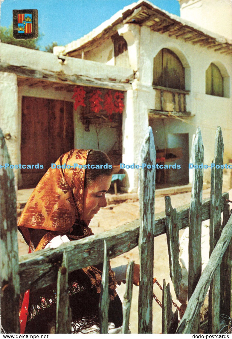 D259618 Ibiza Isla Blanca Country Women of Ibiza Fisa Escudo de OroNo 136