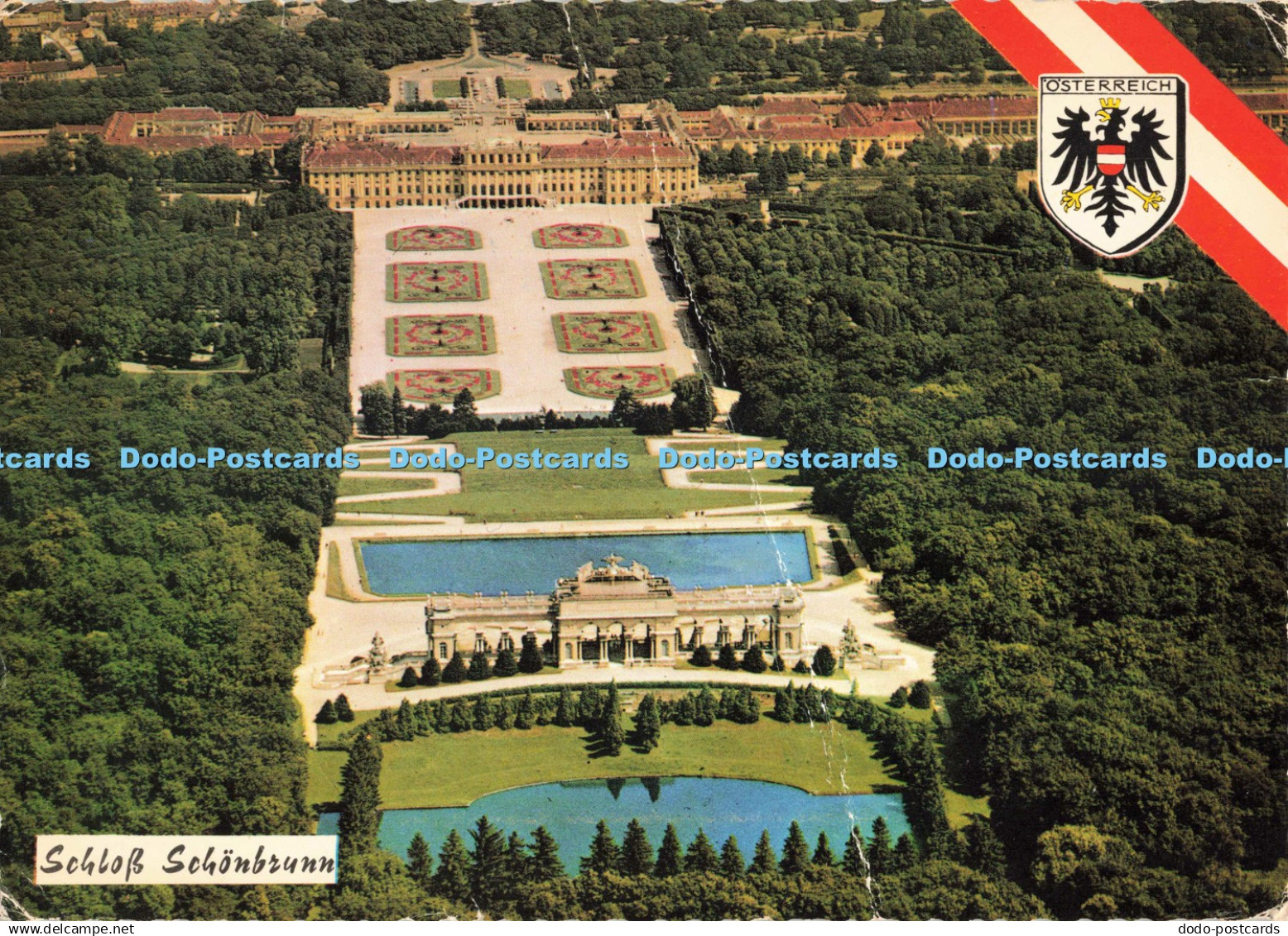 D261547 Schloss Schonbrunn Alpine Luftbild