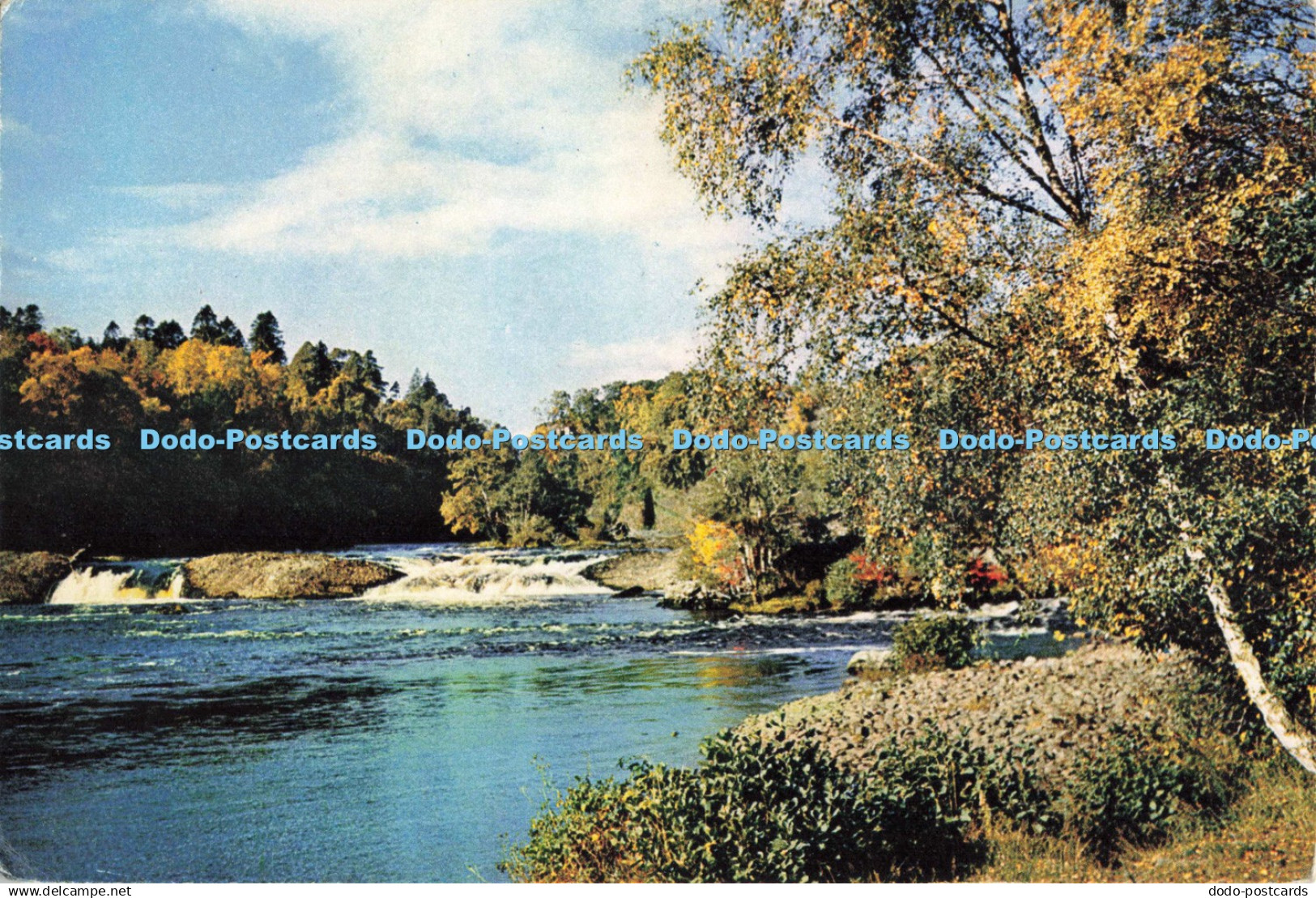 D261828 Inverness Shire Falls of Kilmorack J Arthur Dixon