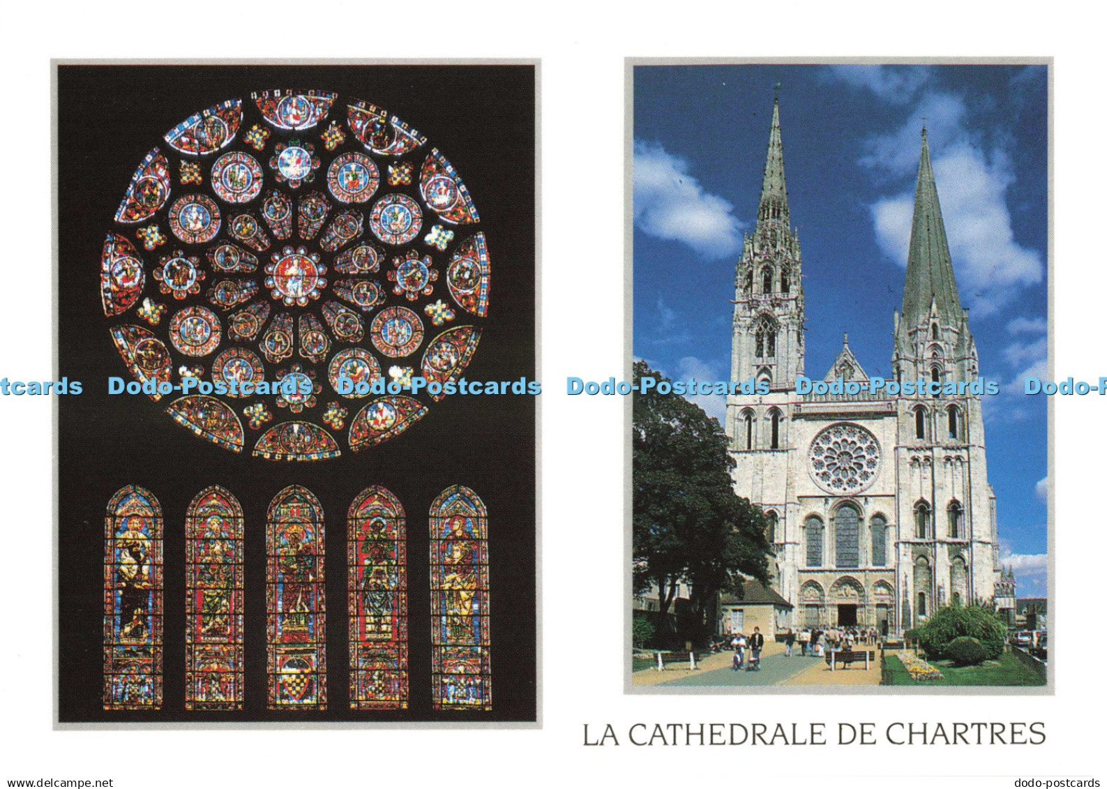 D261951 La Cathedrale De Chartres Comber Macon Collection Houvet Chartres Multi
