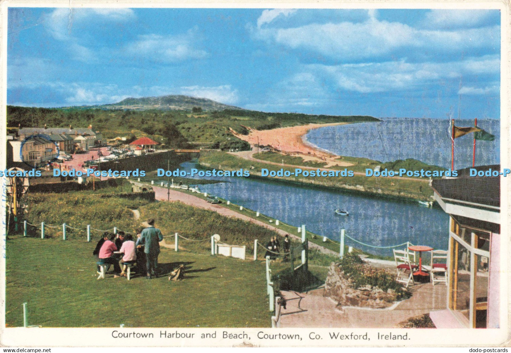 D262031 Ireland Courtown Harbour and Beach Courtown Co Wexford Cardall