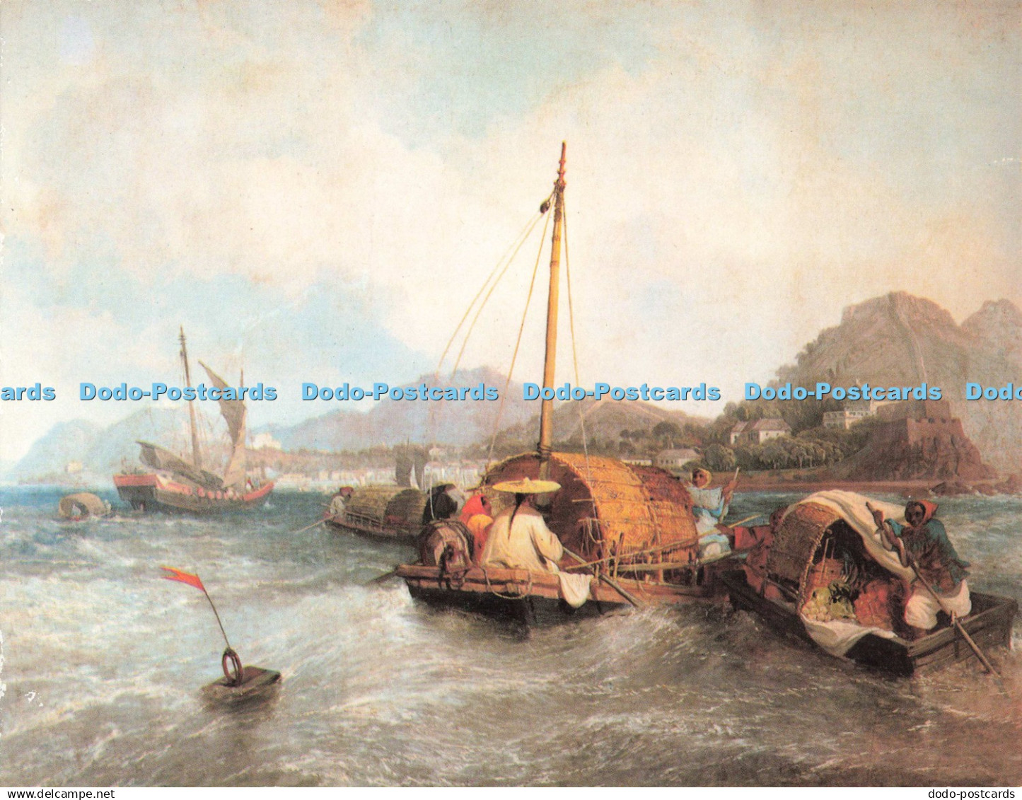 D263046 Egg Boats Off Macao Leicester Museums and Art Gallery William Daniell Ph