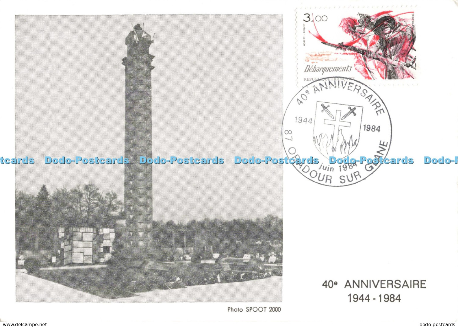 D263185 Oradour Sur Glane Haute Vienne Cite Martyre