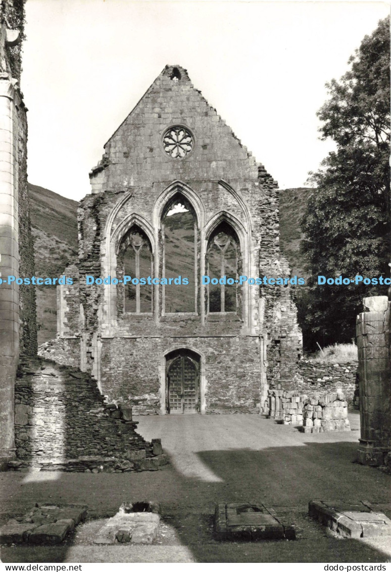 D264460 Denbighshire Valle Crucis Abbey Nave Looking West Crown