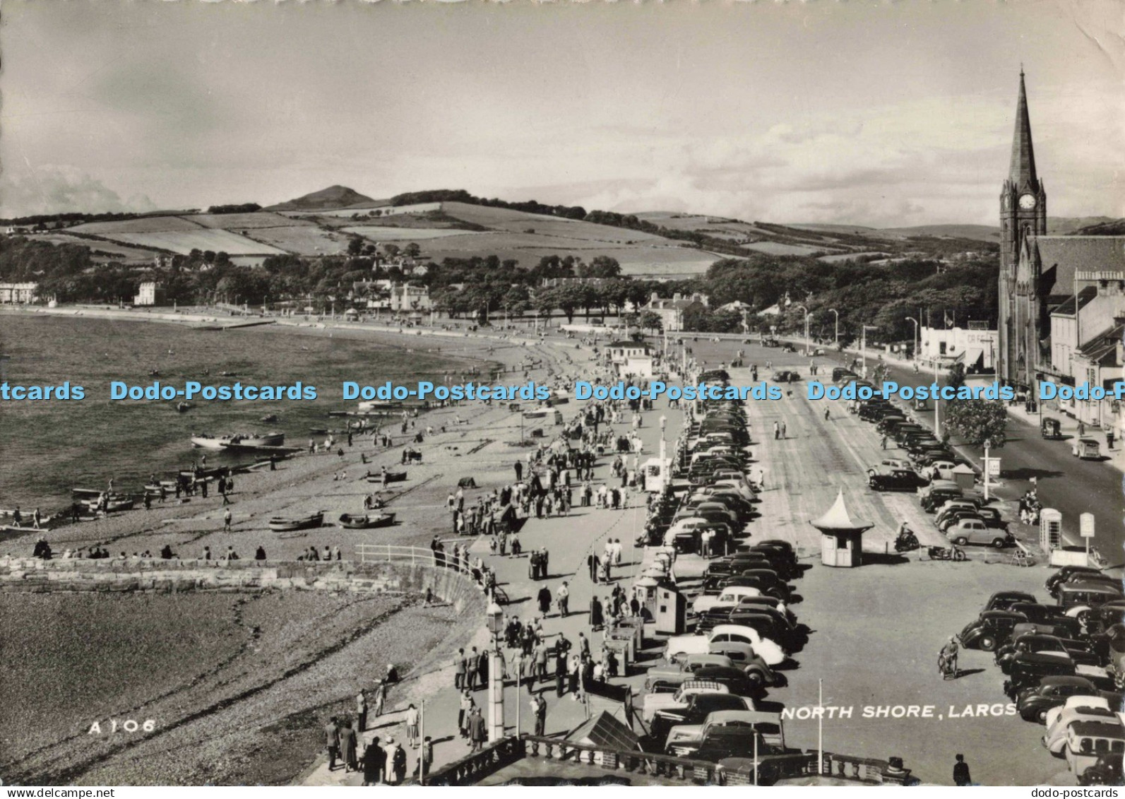 D265330 Largs North Shore A D Henderson Limited Henderson Real Photo Series 1955