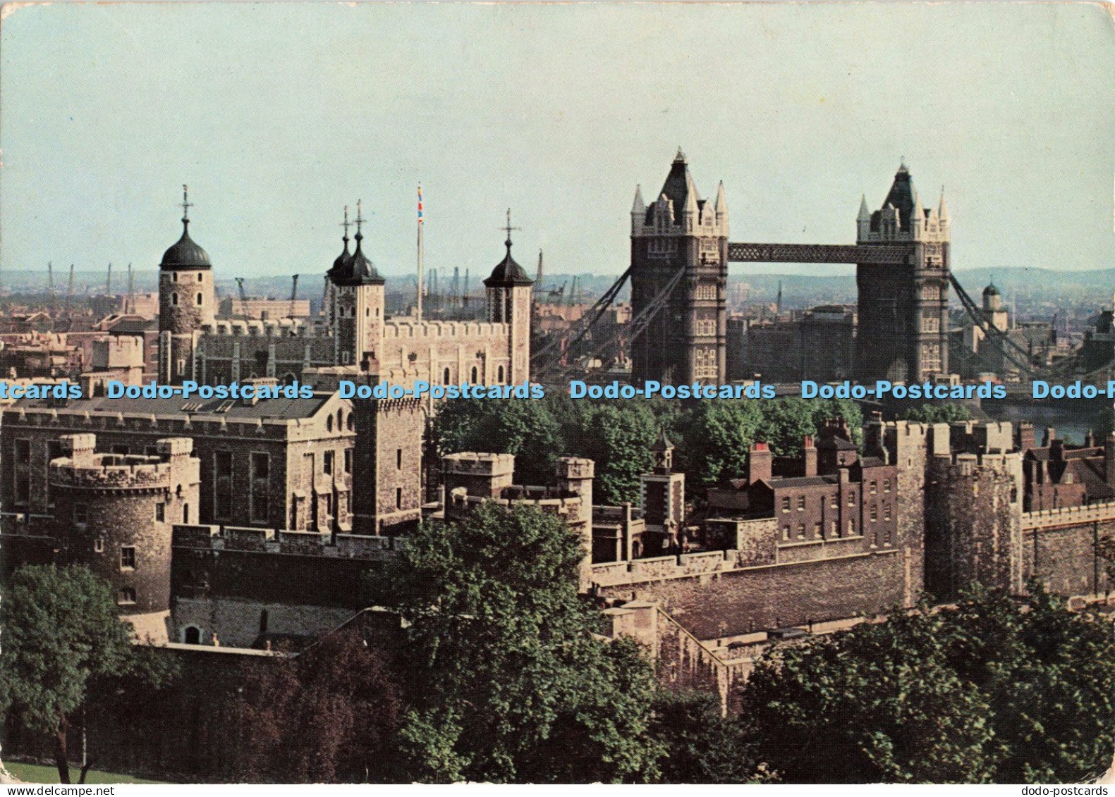 D265409 Tower of London The Tower and Tower Bridge from the Port of London Autho