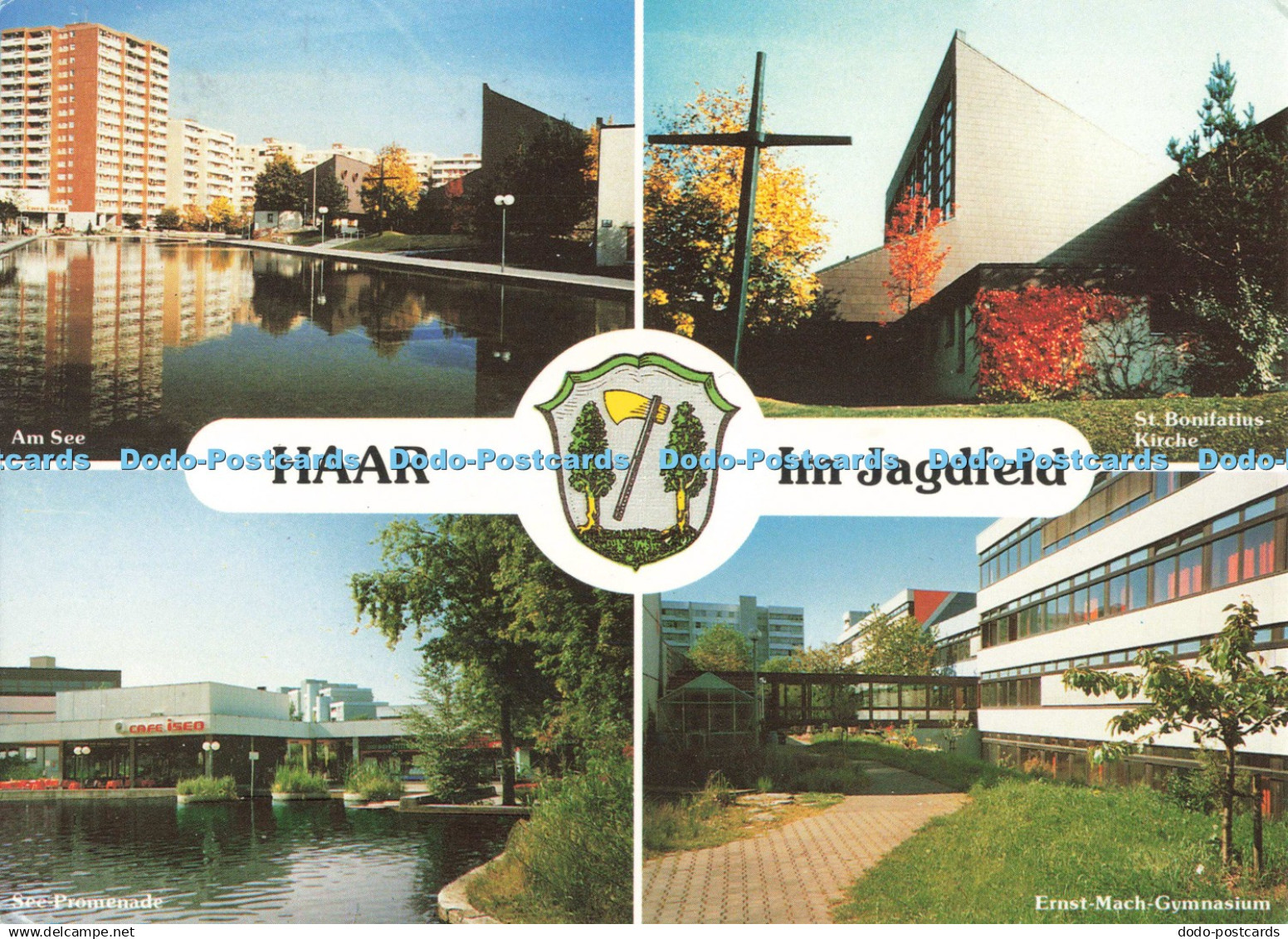 D266535 Haar im Jagdfeld Am See St Bonifatius Kirche Technik Nr 41 Multi View 19