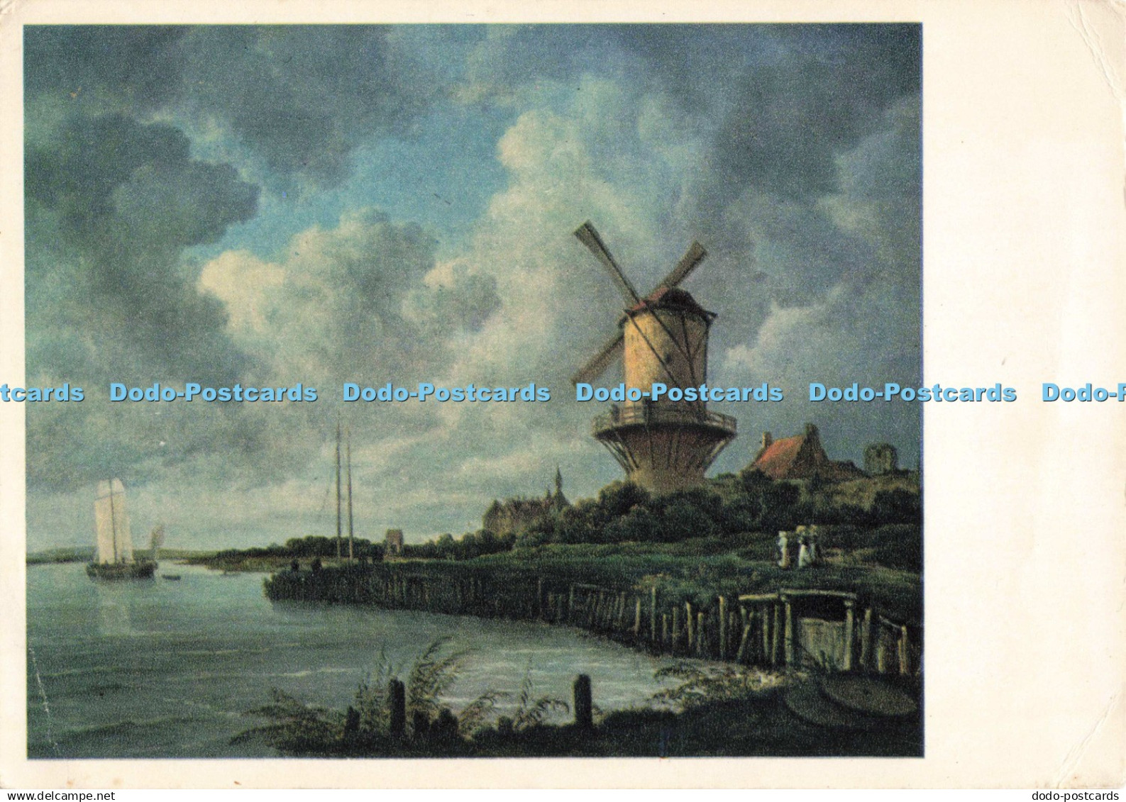 D268351 Amsterdam Rijksmuseum Mill Near Wijk bij Duurstede Jacob Van Ruysdael