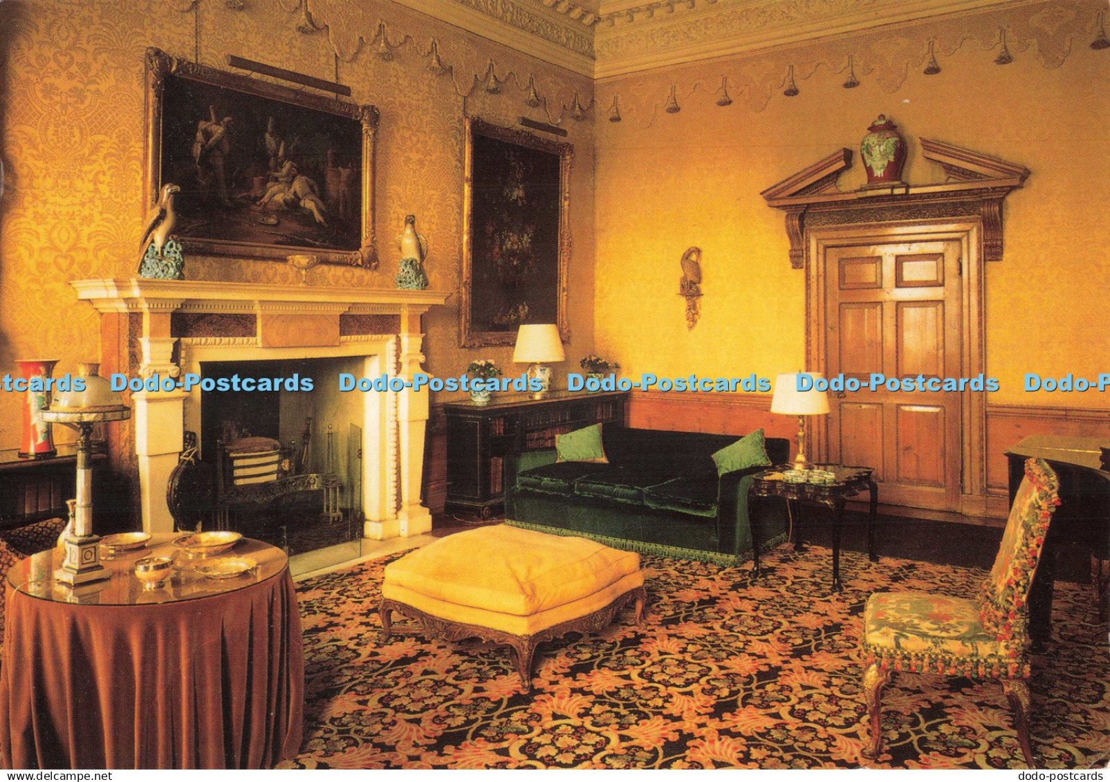 D269396 Leeds Castle Yellow Drawing Room Leeds Castle Foundation