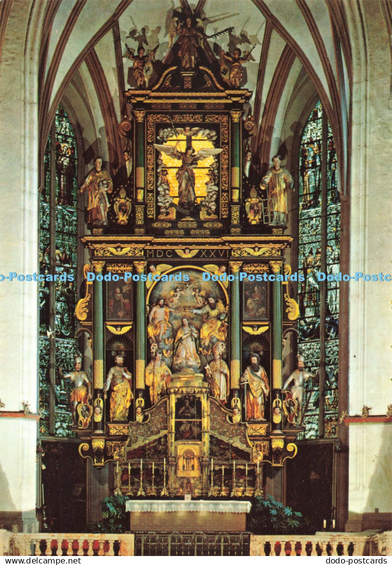 D271812 Ehem Stiftskirche Mondsee Hochaltar Hofstetter Pfarramt Mondsee