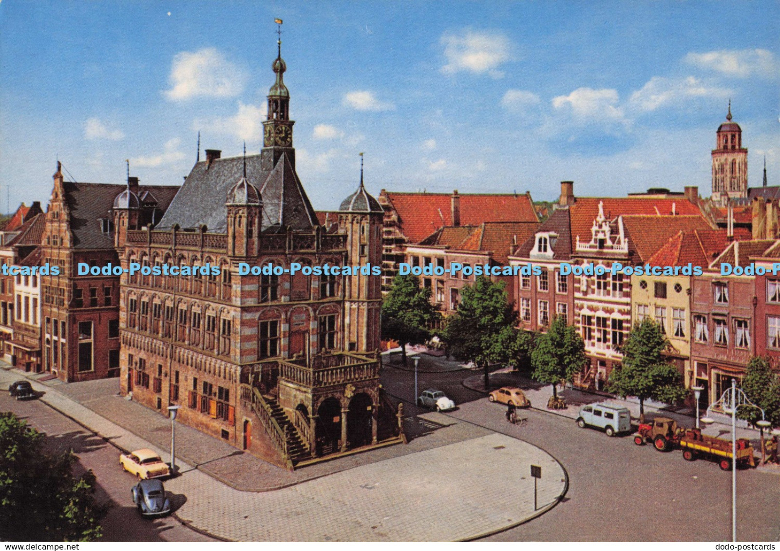 D273053 Deventer Brink met Waaggebouw Muva