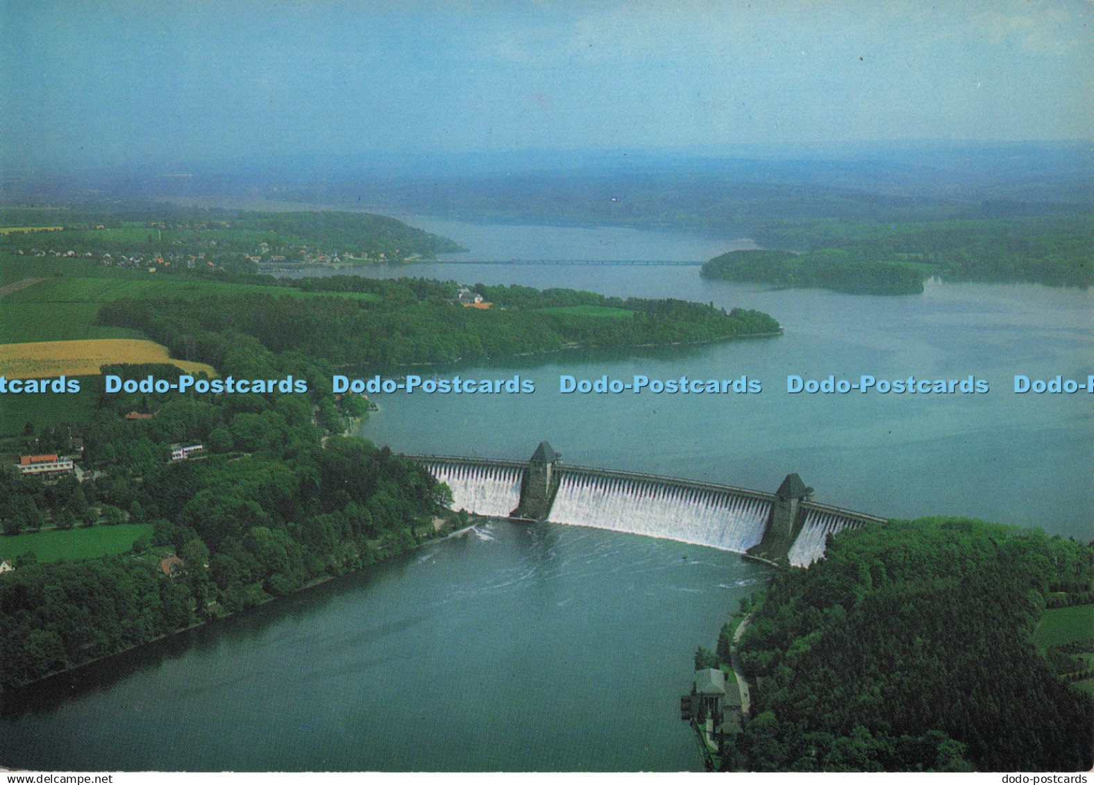 D273108 Sperrmauer der Mohnetalsperre Mohnesee Barrage in the District Soest Wes