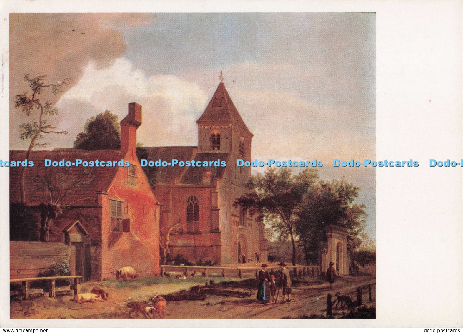 D273321 The Church at Maarssen Gordon Fraser Gallery Ltd Jan Van der Heyden