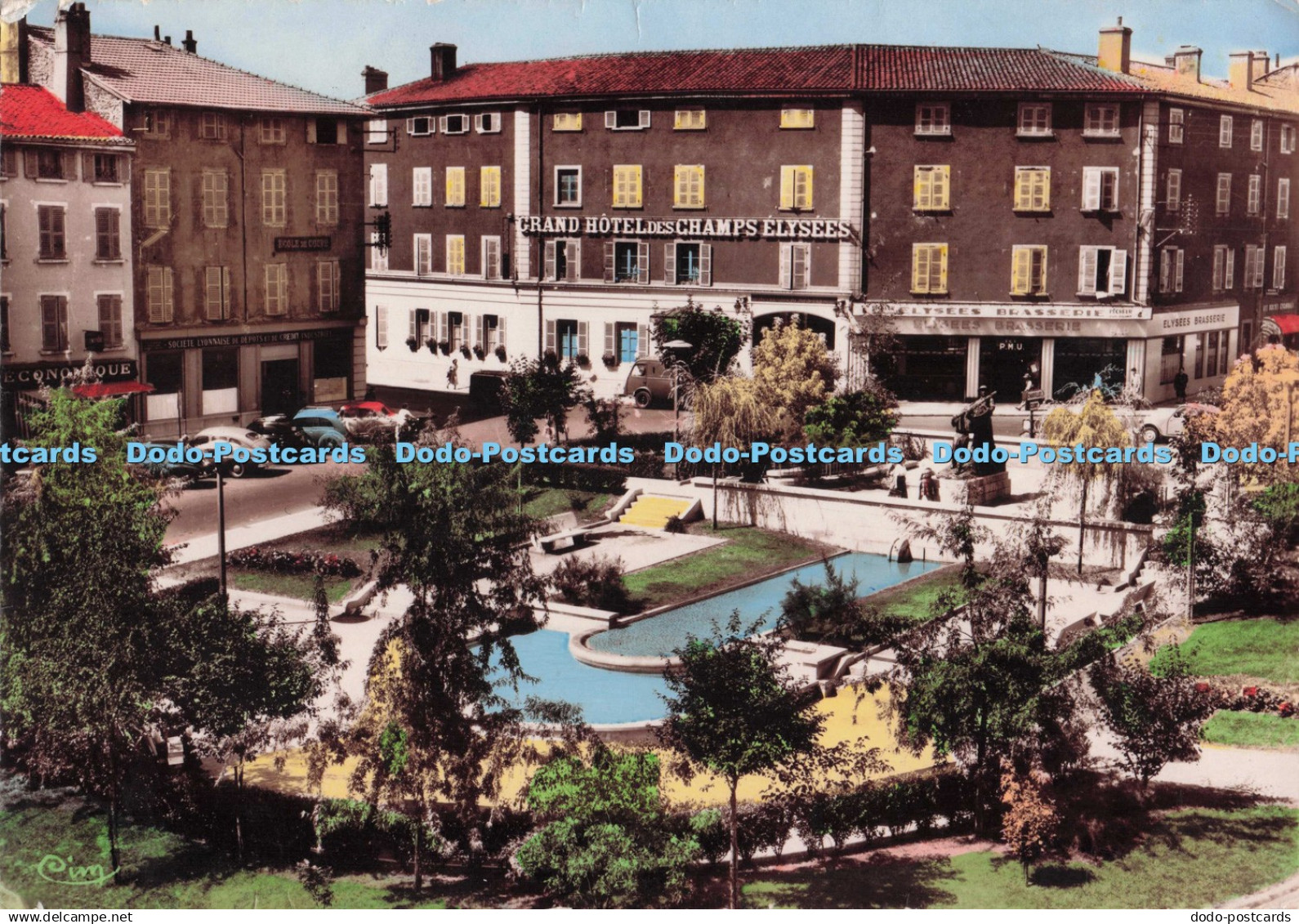 D273517 Macon Place de la Barre Combier Imp Macon Cim RP