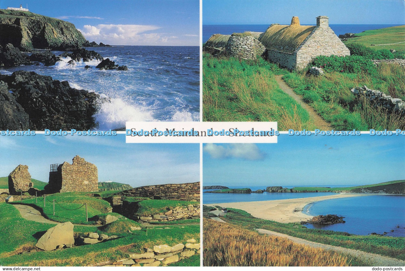 D273841 Shetland South Mainland Tombolo Linking the Shetland Mainland to St Nini