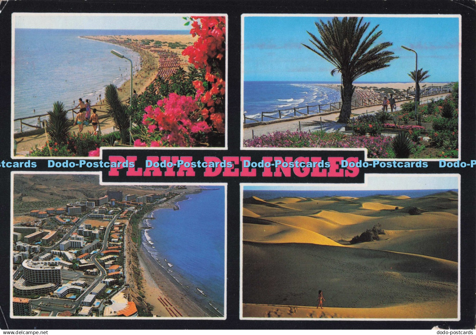 D274063 Playa del Ingles Gran Canarias Various View Com Ar Tur Cabrera Multi Vie
