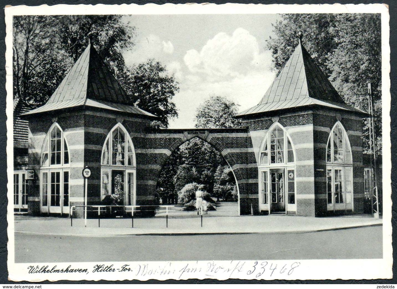 D2743 - Wilhelmshaven Adolf Hitler Tor - Verlag Rudolph Karstadt