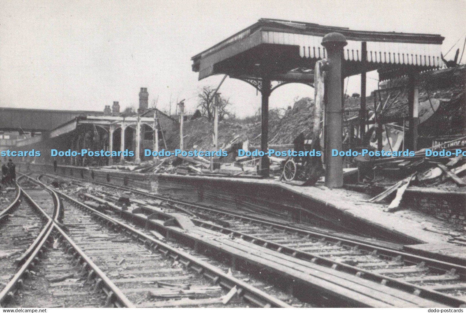 D274737 Coventry Railway Station in November 1940 Coventry Evening Telegraph