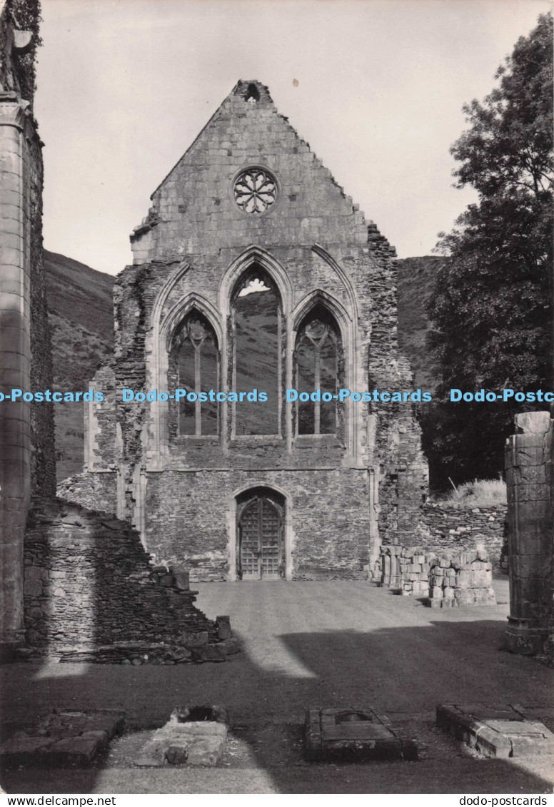 D275551 Denbighshire Valle Crucis Abbey Nave Looking West Crown