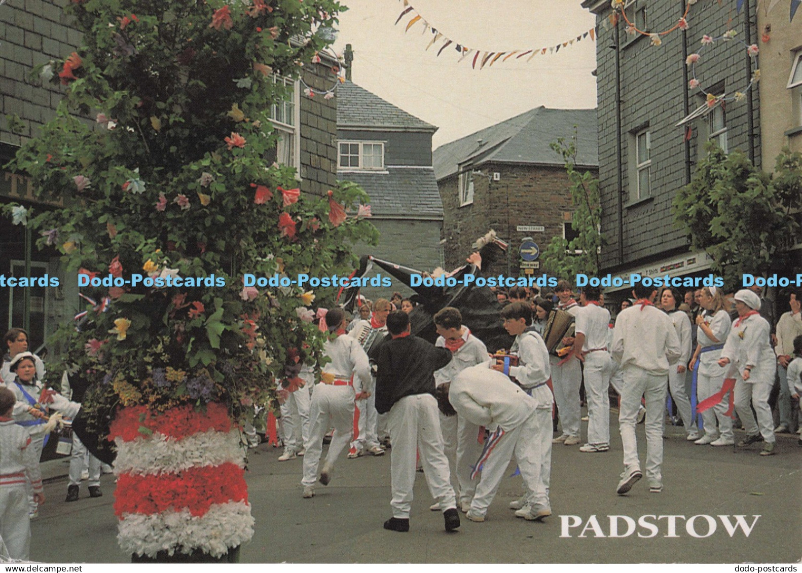 D278217 Padstow The Obby Oss Dance J Salmon