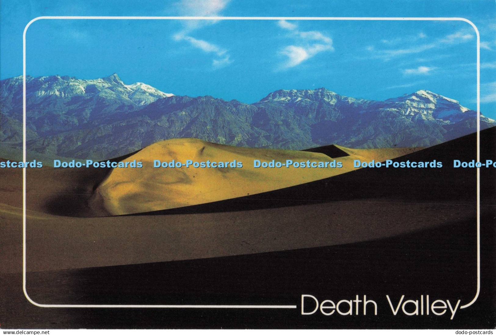 D278238 Death Valley Blackner Card and Souvenir Mike Roberts