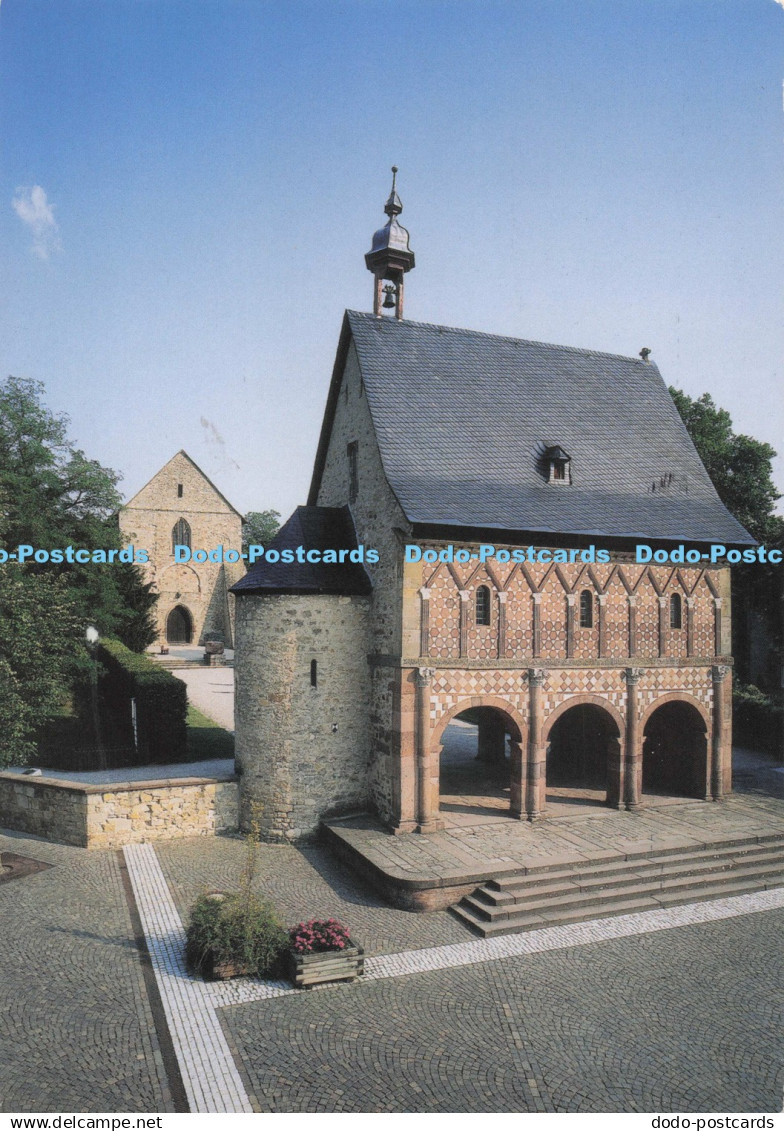 D278549 Weltkulturerbe Kloster Lorsch Torhalle mit Kirchenrest Hessen Roman v Go