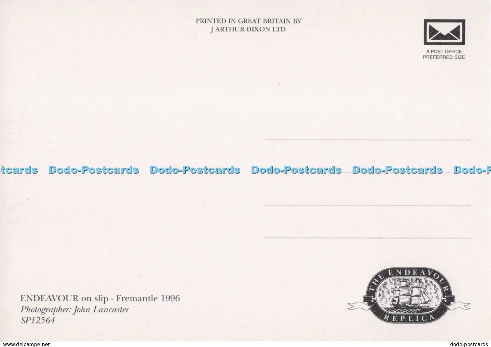D278666 Endeavour On Slip Fremantle J Arthur Dixon John Lancaster