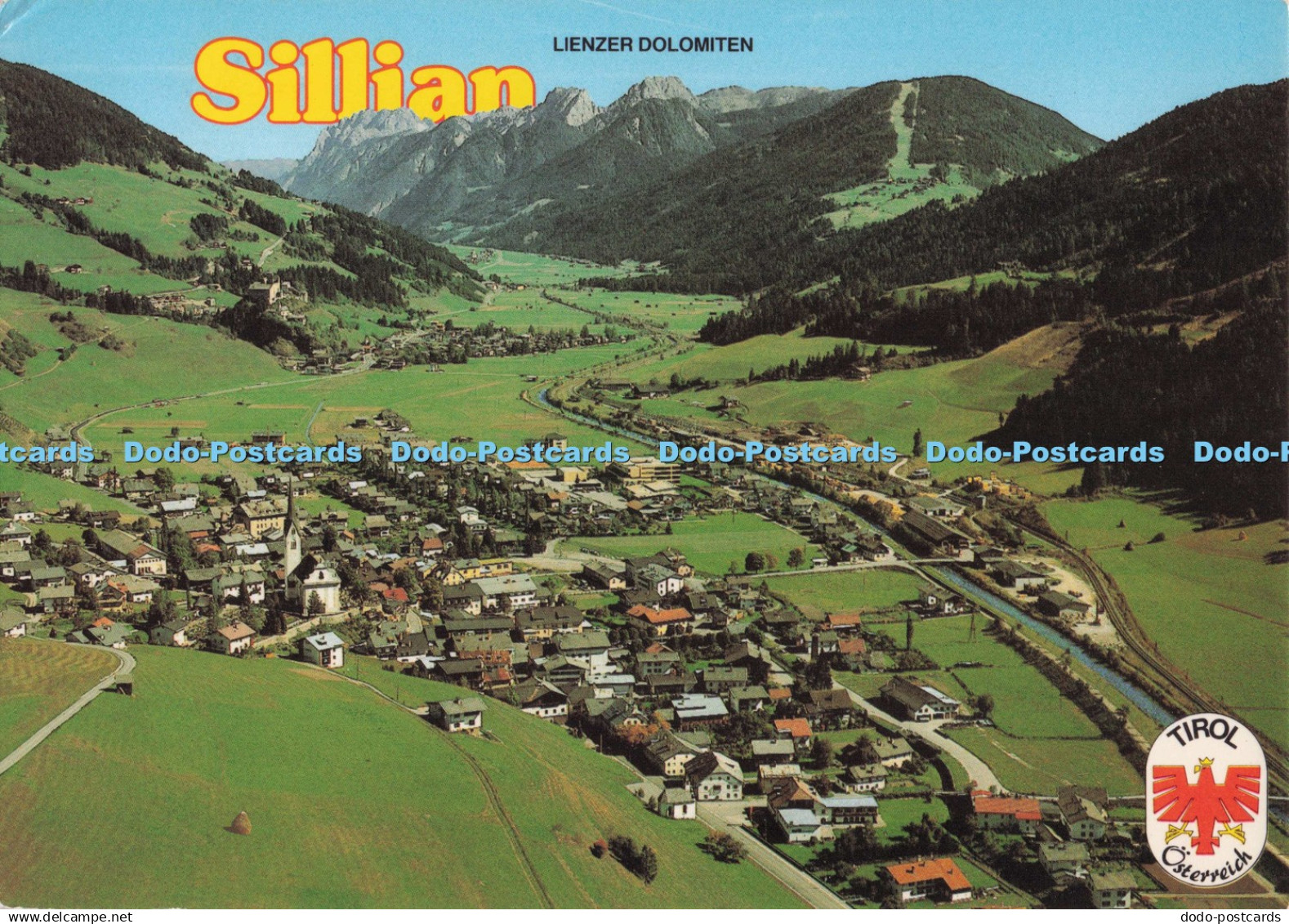 D280219 Sillian Lienzer Dolomiten Alpine Luftbild