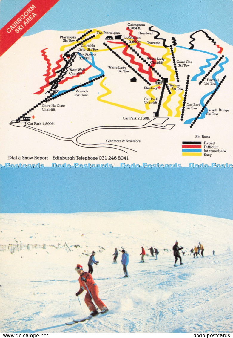 D281217 Cairngorm Ski Area Coire na Ciste Coire Cas J Arthur Dixon Ltd Multi Vie
