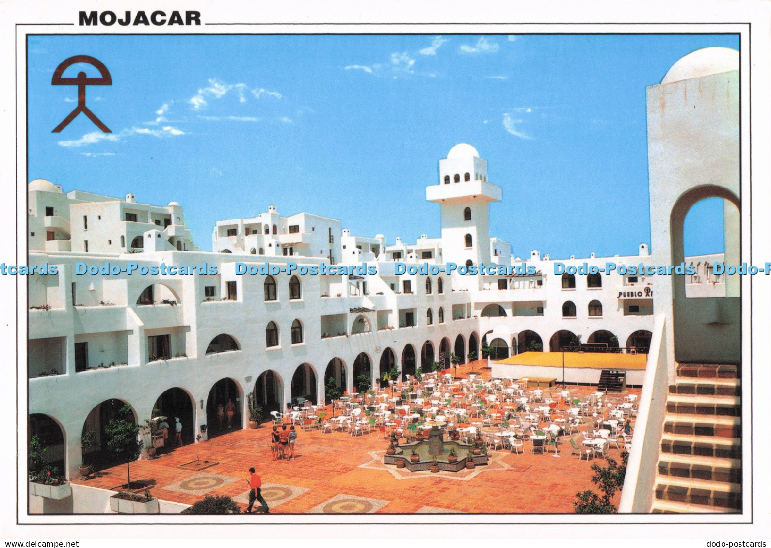 D281252 Mojacar Pueblo Indalo Almeria Plaza Arribas 1994