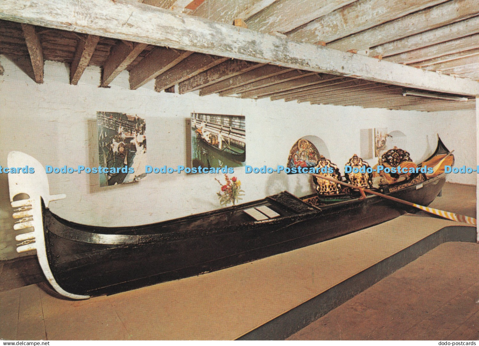 D281525 Exeter Maritime Museum Venetian Gondola with Servizio Indoro Beric Tempe