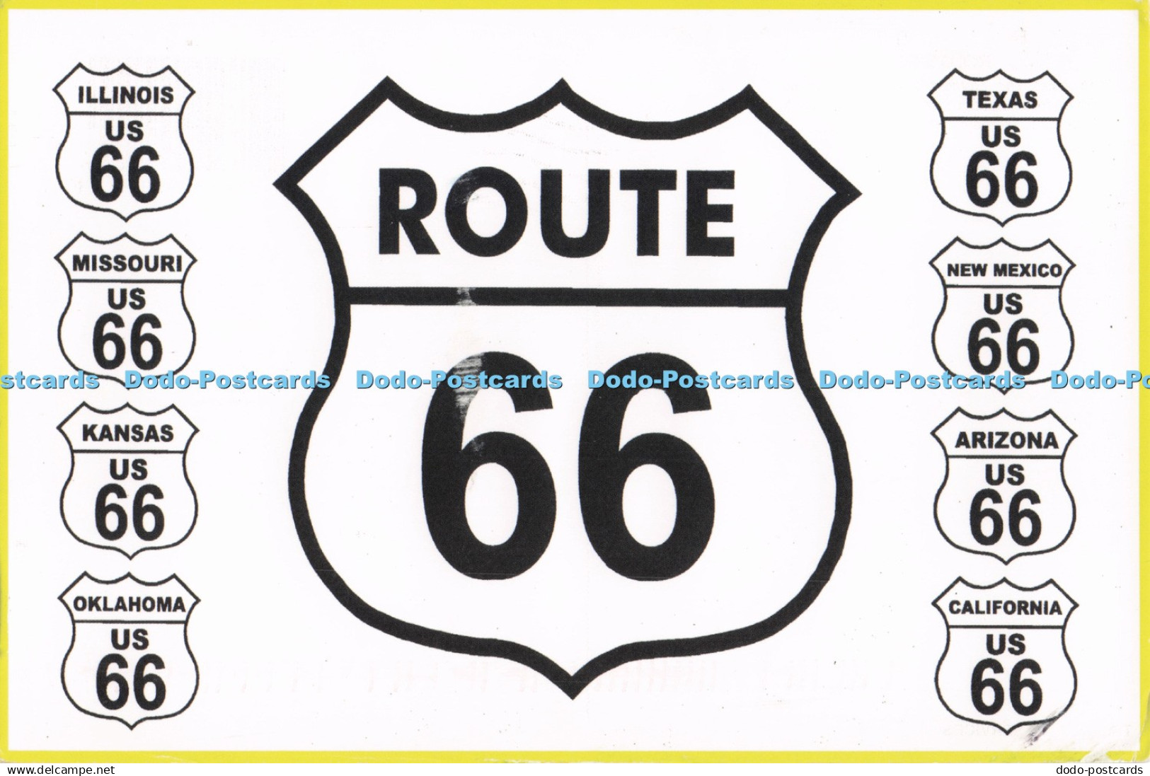 D282356 Route 66 Known as the Mother Road the Nostalgic Journey from Chicago to