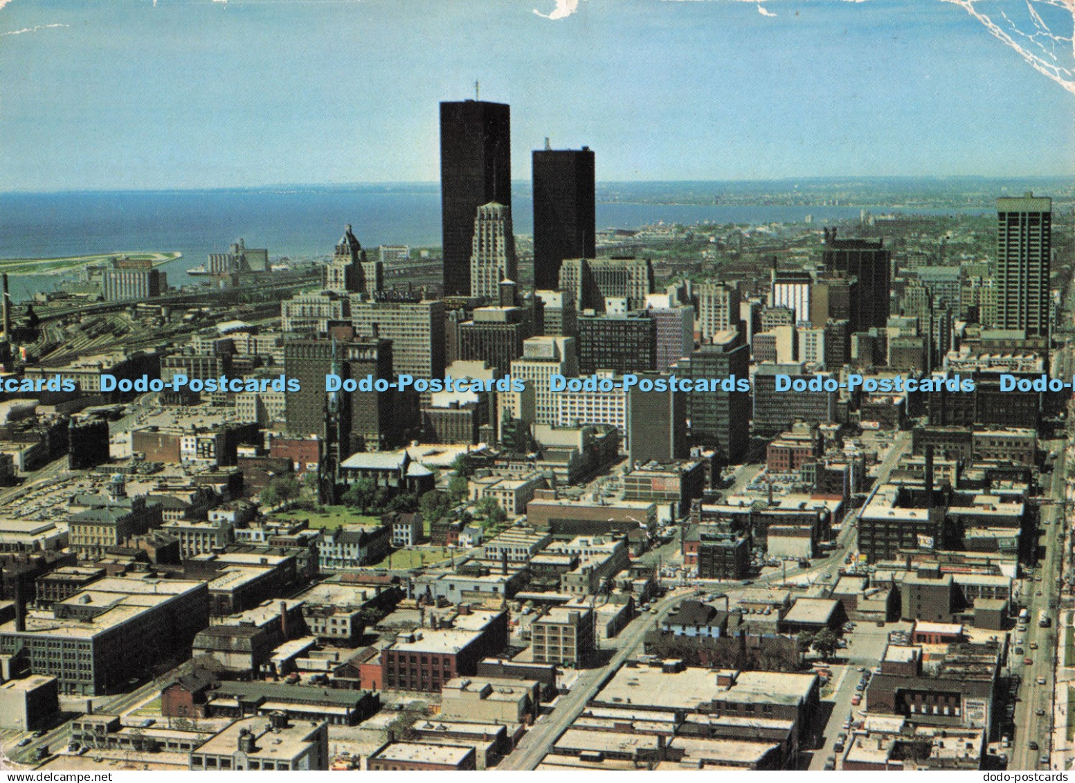 D282572 Toronto Ontario Downtown Toronto Looking West Over the Toronto Harbour a