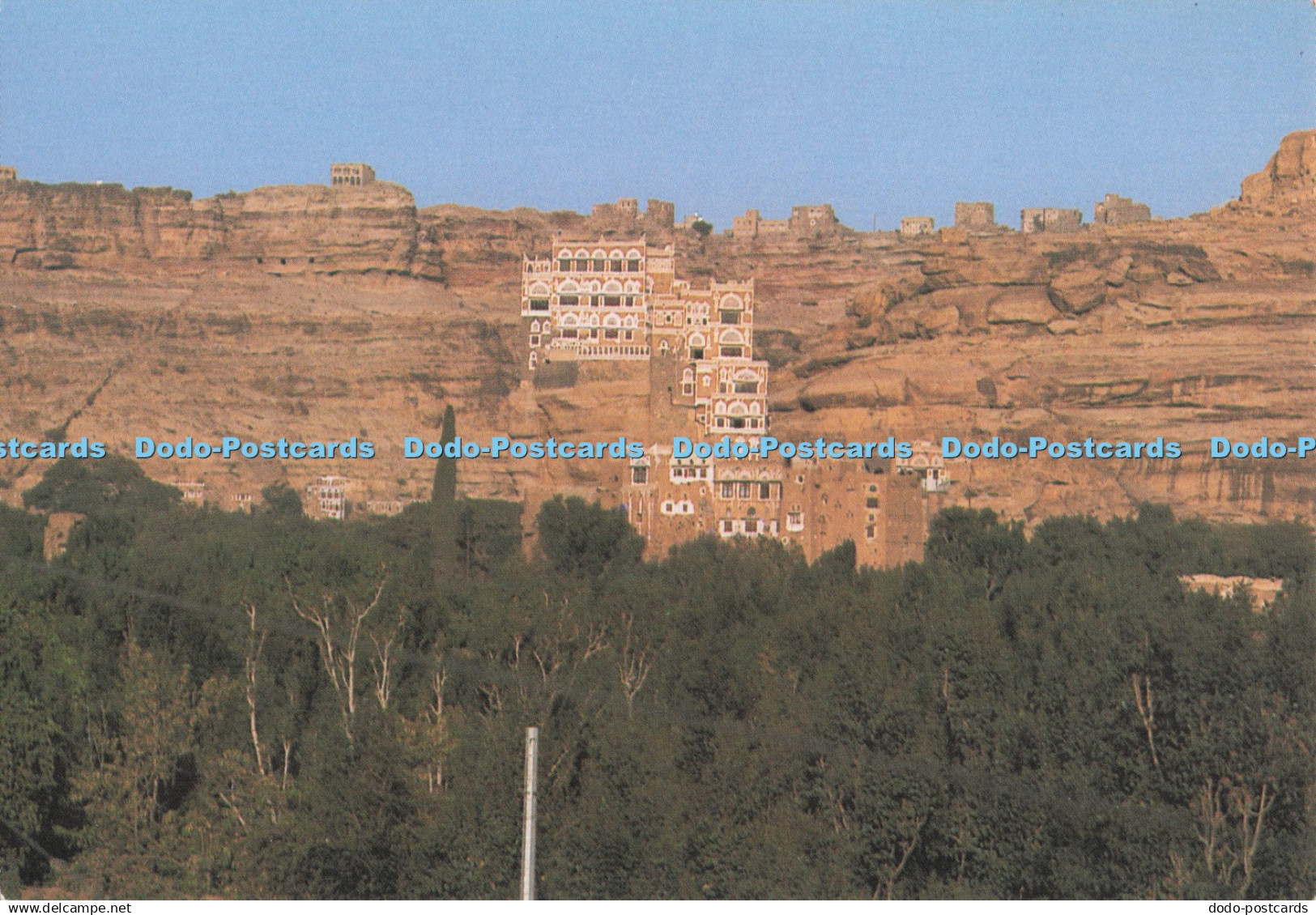 D283178 Yemen Yemen Arab Republic The Rock Palace Dar al Hajar in Wadi Dhar Klau