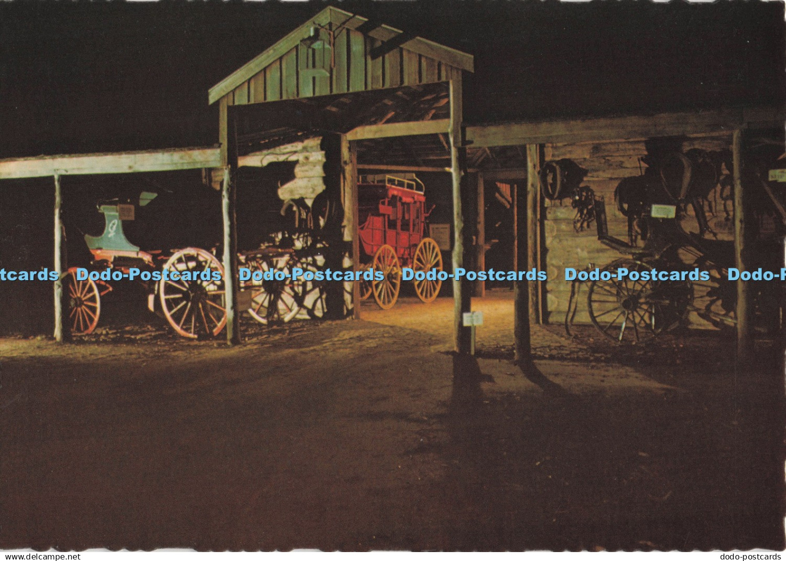 D284122 Vic Swan Hill Cobb and Co Coach House Feature of the Sound and Light Tou